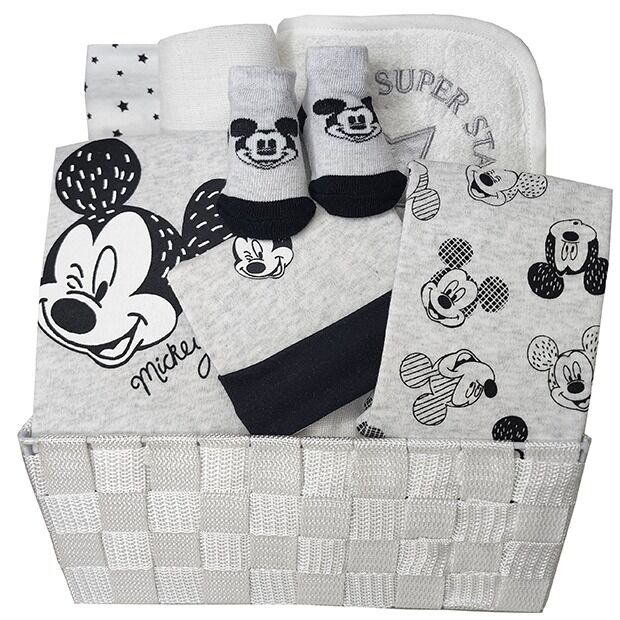 סלסלה מיקי אפור