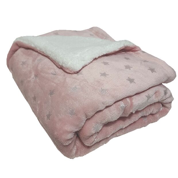 שמיכת חורף ורוד