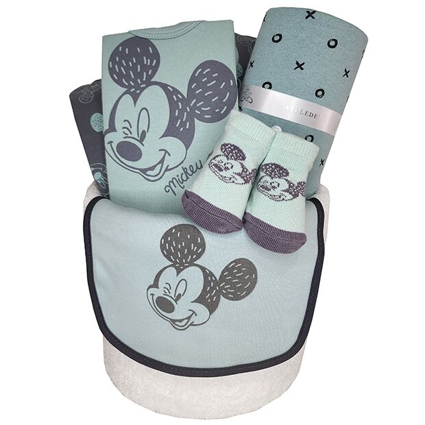 עוגה מיקי ירוק